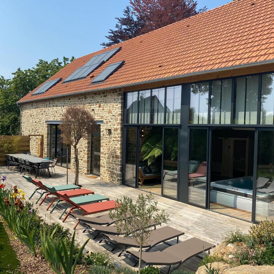La Grange De Tissey Grand Gite Avec Spa Et Sauna Dragey Exteriér fotografie